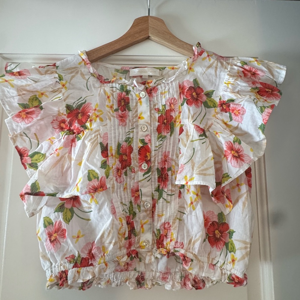 Nora Ruffle Mini Ruffle Skirt and Top Set - Picture 4 of 6